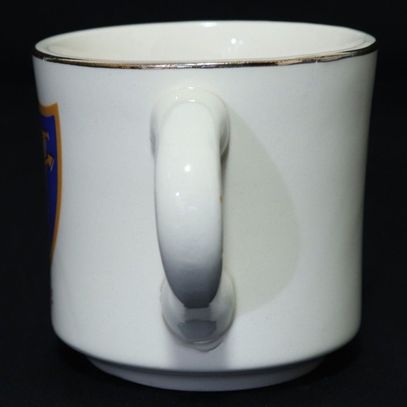 Boy Scouts of America VTG BSA Ceramic Mug Region 5 Five, Shield Arrow V Cup - Picture 4 of 6